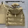 Projektantka kamizelka kurtki dla mężczyzn kobiety Parker zimowy ciepły płaszcz z kapturem parkas bawełniany rękaw do odłączania kamizelka wysokiej jakości s-xl