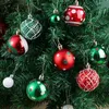 Decorazioni Natalizie Confezione da 42 Palle di Natale Colorate Ornamenti 36cm Plastica Infrangibile Albero di Natale Palline da Appendere Palline di Natale Set per la Decorazione Domestica 221123