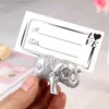 Wedding Favors Gold Silver Resin Lucky Elephant Place Card Holder Wedding guests name holders