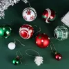 Décorations de Noël Lot de 42 boules de Noël colorées 36 cm en plastique incassable arbre de Noël boules suspendues ensemble de boules de Noël pour la décoration intérieure 221123