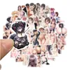 50 Stuks Sticker Diy Hentai Sexy Pinup Bunny Meisje Waifu Stickers Laptop Auto Vrachtwagen Motorfiets Telefoon Koelkast Decal Drop Dhqc7