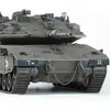 Auto elettrica RC HOOBEN 1 16 1 10 Scala Merkava Israele Battaglia principale Carri armati dell'esercito militare Modello RC RTR 6617 221122