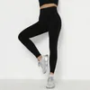Mulheres Yoga Roupa cal￧as Butt sem costura Leggings Roupas de esportes