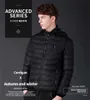 Jackets Electric Heated Cotton Outdoor Coat USB Heating Hooded Vest Down Winter Thermal Warmer Jacket Y2210