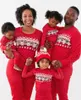 Family Matching Outfits Year's Clothes Christmas Pyjama Parent-child Pajamas Set Sleepwear Baby Romper Xmas Look 221122