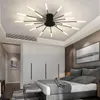 Plafondlampen Lodooo Moderne LED voor woonkamer slaapkamer zwart/goud dineren keukenlamp indoor verlichting armaturen