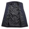 Мужской пакет Parkas Spring Brand Business Casual Pocket Warm The Warecoat Vest осень водонепроницаемые наряды без рукавов рукавиц 221123