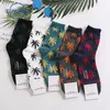 Herensokken Dianruo 2022 Winter herfst 10 stks/lot Men Maple Sock Street Hip Hop Skateboard Meias Leaf R582