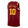 Heren basketbalshirts Donovan Mitchell Evan Mobley Darius Garland Jarrett Allen Caris LeVert Cedi Osman Ricky Rubio Isaac Okoro Dean Wade Max Strus Jersey