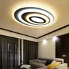 Chandeliers Round Modern LED Chandelier Lights Lamp 24w-108w Dinning Room/bedroom Acrylic Metal Dimmable Pandent Hanging 220v