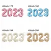 2023 New Year Decoration Balloon 40inch 16 인치 알루미늄 호일 숫자 풍선 크리스마스 파티 장식 레이아웃 풍선 Bh7997 Tyj