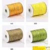 Cord Wire Jewelry Findings Components 1Mm Nylon Beading String Thread Line Braided Accessories For Diy Making 45MeterRoll Black White Red