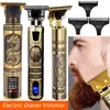 Hair Trimmer T9 USB Electric Cutting Machine Rechargeable Clipper Man Shaver For Men Barber Professional Beard 221122