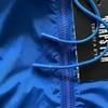 2023 Trapstar Jacket Sportswear Irongate T Windbreaker Blue Embroidered Letters Men Zipper Sun Protection Fashion