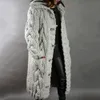 Kvinnors stickor Tees Fashion Women Sweaters Winter Hooded Long Cardigans Casual Loose Tröja Kvinna Autumn Single Breasted Puff Coat Plus Size 221123