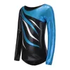 Gym Clothing Kids Ballet Gymnastics Suit Long Sleeve Leotards Dance Practice Clothes Girls Diamond BodySuit collant gimnastic costume 221122