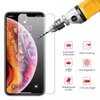 3Pack Protecteur d'écran en verre trempé pour iPhone 14 Plus Pro Max 7 8 Plus XR XS 9H Film de protection 11 12 13 Mini étui avec emballage de vente au détail