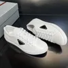Sneakers Shoes Outdoor Trainers Walking Eu38-46 Perfect Summer White Black Brushed Leather Men Lace Up Rubber Sole Fabric Man Casual Comfort