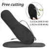 Shoe Parts Accessories VAIPCOW USB Heated Insoles for Feet Warm Sock Pad Mat Electrically Heating Washable Thermal man women 221122