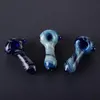 smoke accessory tobacco Glass Smoking Pipes Pyrex Oil Burner Pipe 2.75 Inches HandPipe Spoon Pipes Mixed Color