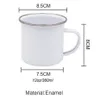 マグカップ私はダックスフント印刷されたエナメルマグカップクリエイティブガラスコーヒードリンクデザートミルクカップビンテージヒート可能なハンドルドリンクウェアギフト221122