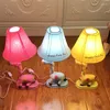 Lampadaires Girafe Lampe Moderne Mignon Tissu Romantique Rural Salle D'étude Enfants Chambre Lumières