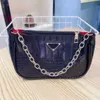 Re-Edition 2005 women leather 2022 luxurys designers bags bag should high quality leader handbag designer selling lady cross body chain coin