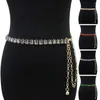 Belts Waist Chain Wear-resistant Belt Fine Workmanship Dress Accessories Fashion Sparkling Faux Crystal Women
