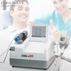 Onda de ondas de choque Crioterapia Slimming Machine Shock Wave congelando 360 Celulite de gordura Redução Equipamento de físicoterapia ED Remoção de dor no tratamento Ondas frias