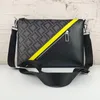 Lederen mode klassieke koeriertas verstelbare afneembare luxe designer schoudertas reparatie lange messenger tassen 470287E