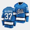 Winnipeg hokey jetleri 37 Connor Hellebuyck Jersey 26 Blake Wheeler 5 Brenden Dillon 21 Dominic Toninato 28 Brad Lambert 27 Nikolaj Ehlers 44'NHl''Shirt