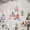 Noel Dekorasyonları 12 PCSSET GNOME AHŞAP TARAFLARI XMAS TRE SEYNENMEN NATAL NOEL DECO Dekorasyonu Ev Yılı 221123