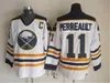 Throwback Buffalo Retro Sabres Hockey 10 Hawerchuk Jersey 11 Gilbert Perreault 89 Mogilny 16 Pat LaFontaine 7 Rick Martin 9 Derek Roy''Nhl''Shirt