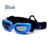 Dog Apparel 1PC Colorful Small Sunglasses Windproof Anti-Fog Goggles Adjustable Strap Pet UV Protection Accessories