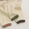 Ensembles de vêtements printemps automne style coréen né bébé garçons fille costume coton imprimé t-shirt pantalon infantile vêtements ensemble 221122