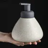 Liquid Soap Dispenser Ceramic Foam Bottle Kitchen Hand Sanitizer Shampoo Body Wash Lotion Customizable for els 221123