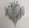 Kroonluchters streamen Tassel Project Licht aluminium ketting Vintage handgemaakte metalen kroonluchter lamp voor woonkamer