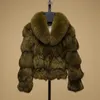Futro dla kobiet Faux Ethel Anderson Luksusowy oryginalne płaszcze prawdziwe kurtki z kołnierzem dla kobiet krótka odzież wierzchnia w odzieży 221123