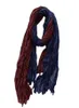 Autumn and winter women039s wrinkled scarf fashion foreign style sunscreen silk double color leisure cotton linen