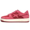 Designer casual sk8 bapesta skor grå svart bapestas baped sk8 sta färg camo combo rosa green abc pastell blå plattform sneakers tränare tränare