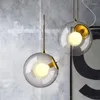 Pendant Lamps Industrial Wind Glass Light Retro Bar Cafe Restaurant Hanging Lamp Modern Home Living Room Kitchen Decor Fixtures