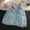 Rembourrage d'hiver pour femmes en laine d'agneau velours côtelé Double face lit épaissi décontracté coton rembourré veste Outwears