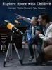 Teleskop 150x Zoomgåva till Kid HD Star Moon Professional Astronomical Space Binoculars kraftfull monokulär nattvisionsturism
