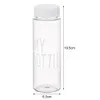 Water Bottles Lightweight Fashion Leakproof Antislip Transparent Cup PC Bottle Eyecatching for Home 221122