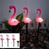 3PCS Flamingo Wodoodporne dekoracje Light Light for Home Patio Garden Backyard