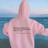 Damen Hoodies Kapuzenpullover Mental Health Awareness Pullover Vintage-Ästhetik mit Worten auf der Rückseite Unisex Trendy