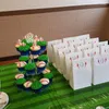 Strumenti per panetteria 50lf 3 litri a 3 livelli cupcake dessert tea party per il matrimonio