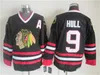 Retro Chicago Shotback Blackhawks Hockey 9 Bobby Hull Jersey 8 Bill Mosienko 30 Ed Belfour 19 Jonathan Toews 3 Pierre Pilote Vintage''nhl''''Shirt