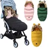 Sovv￤skor kuvert i en barnvagn Baby Winter Socks Sleep Windproof Warm Sleepsack Footmuff f￶r 221122