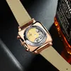 Relógios de pulso Ailang Famous Brand Watch Montre Automatique Luxe Cronógrafo Quadrado Dial grande relógio Hollo